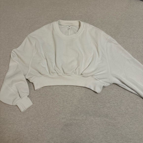 bp Tops - BP Cream Cropped Sweatshirt